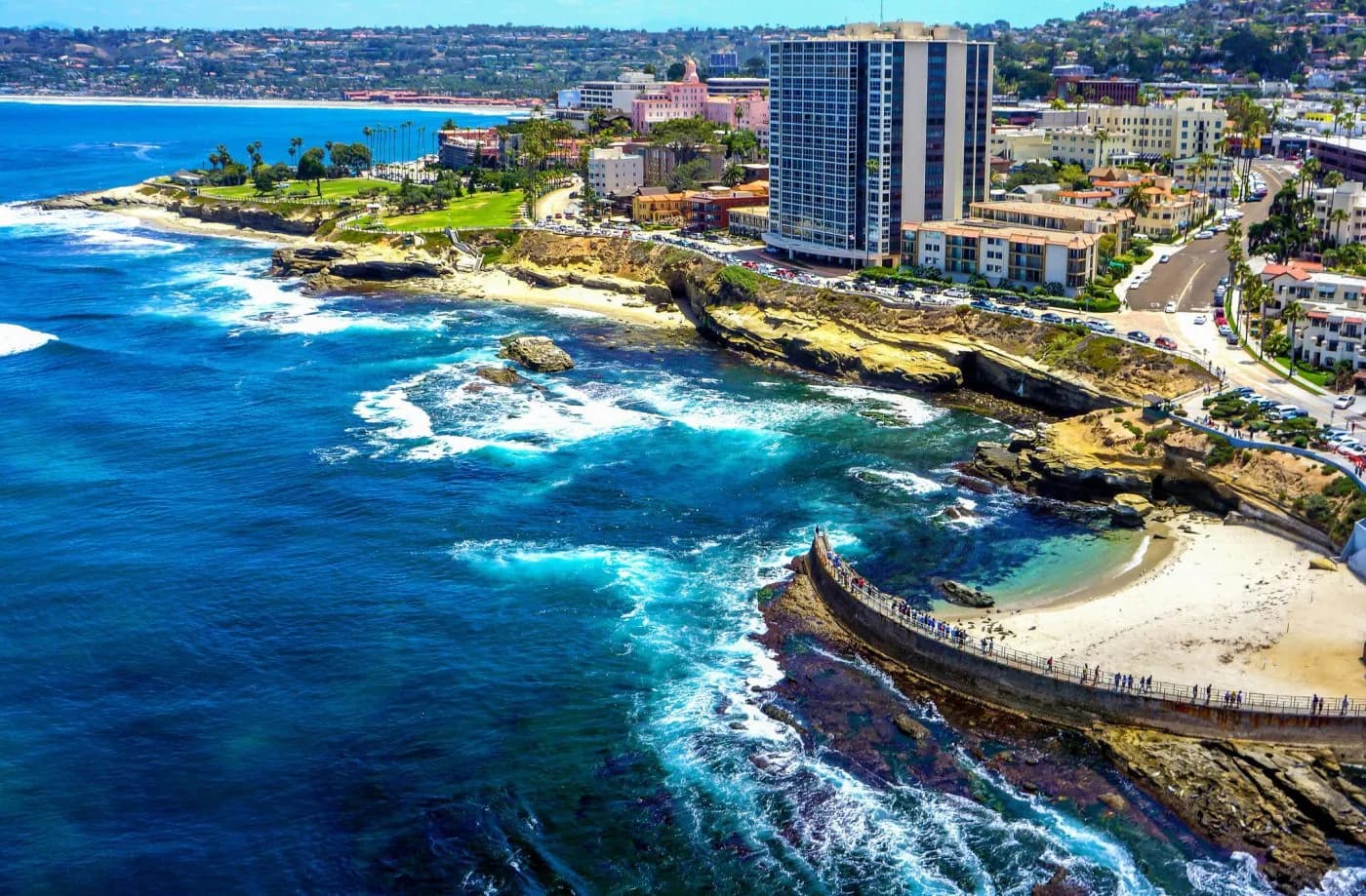 San Diego coastline
